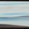 125 - Paysage maritime  ● - acrylique sur panneau; 12 x 30 po (30 x 76 cm) 